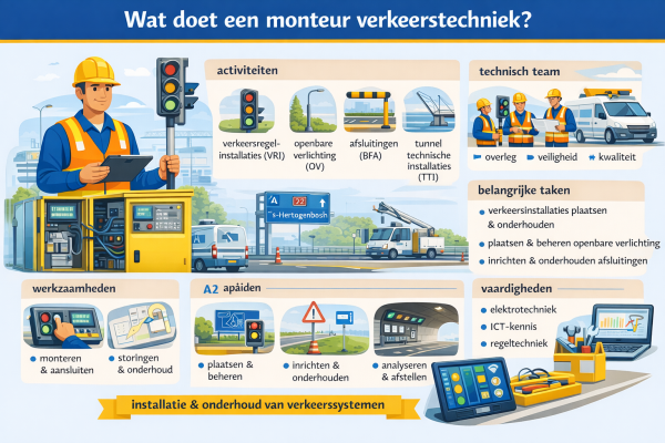 Wat doet een monteur verkeerstechniek